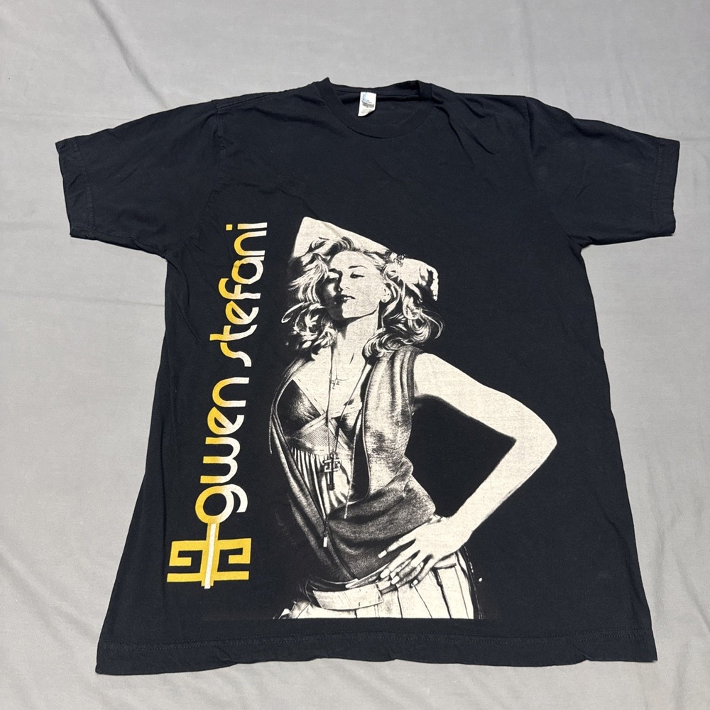 Vintage Gwen Stefani The Sweet Escape 2007 Tour Tee Adult Large Black T Shirt